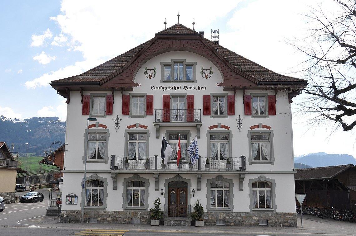 Hotel Hirschen Plaffeien Exterior foto